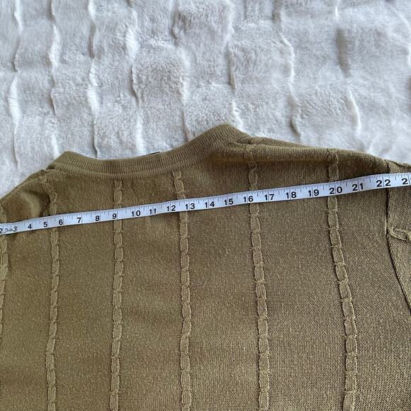 🔥VTG Cotton Blend Argyle Diamond Classic Grandmacore Academia Cardigan Sweater - Picture 14 of 15